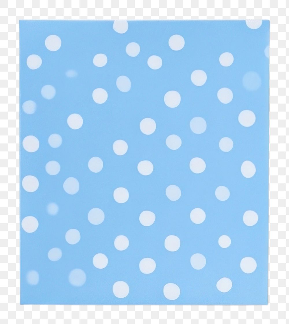 PNG Polkadot blue post it mockup background pattern paper.