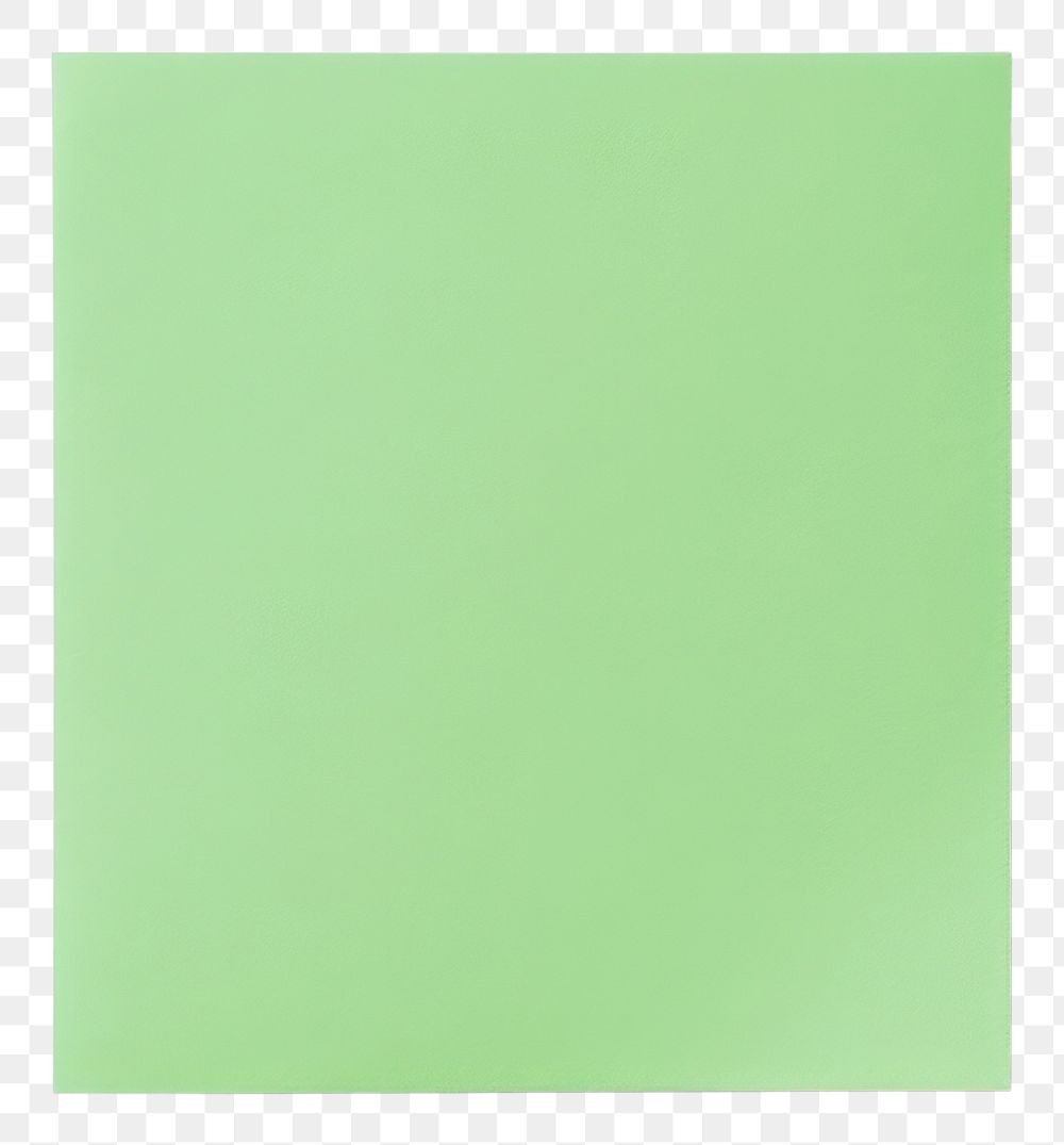 PNG Green post it mockup simple clean contemporary.