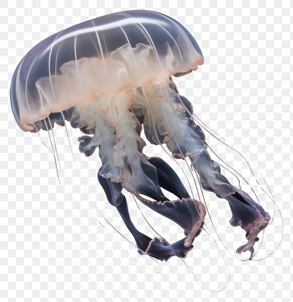 PNG Moon jellyfish animal invertebrate zooplankton. 