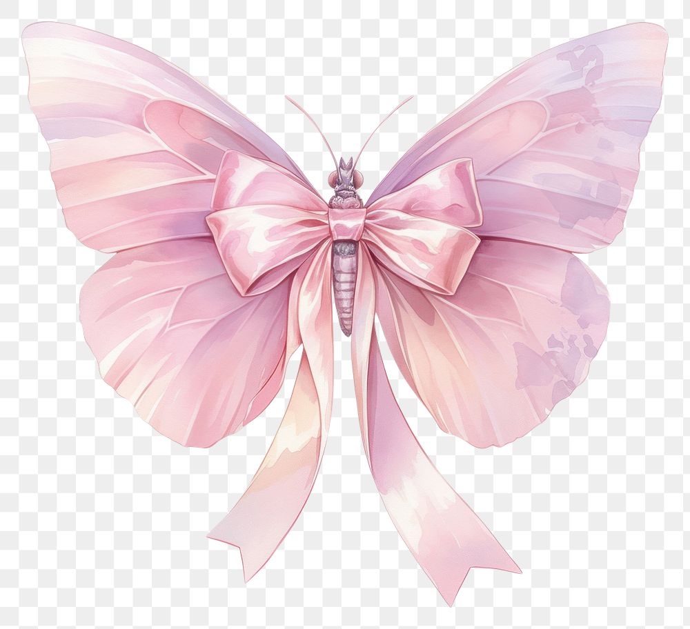 PNG Coquette Monarch Butterfly illustration butterfly pink.