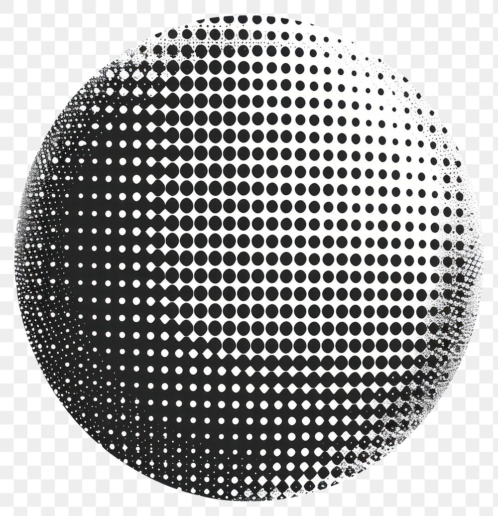 PNG 1st badge icon halftone sphere art.