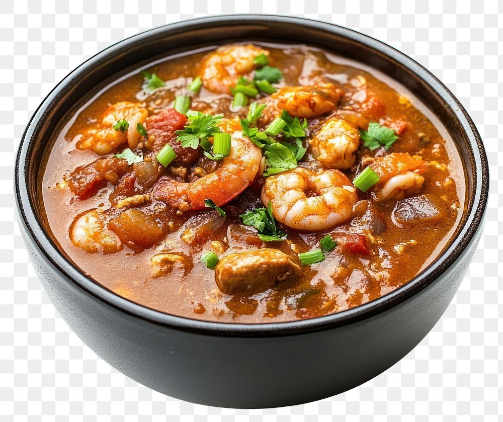 PNG Gumbo food meal dish.