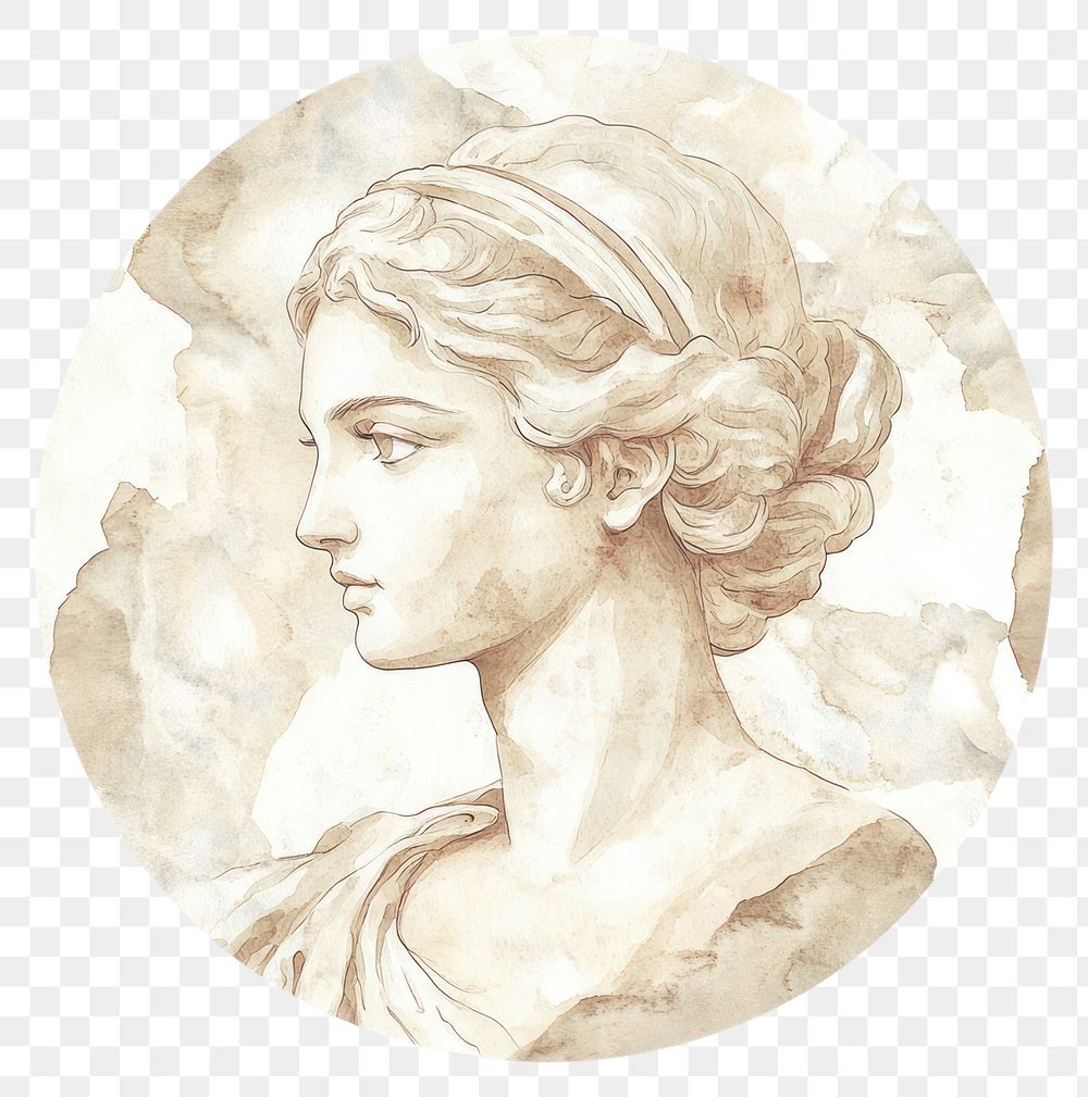 PNG An ancient Greek Aphrodite painting art photography.