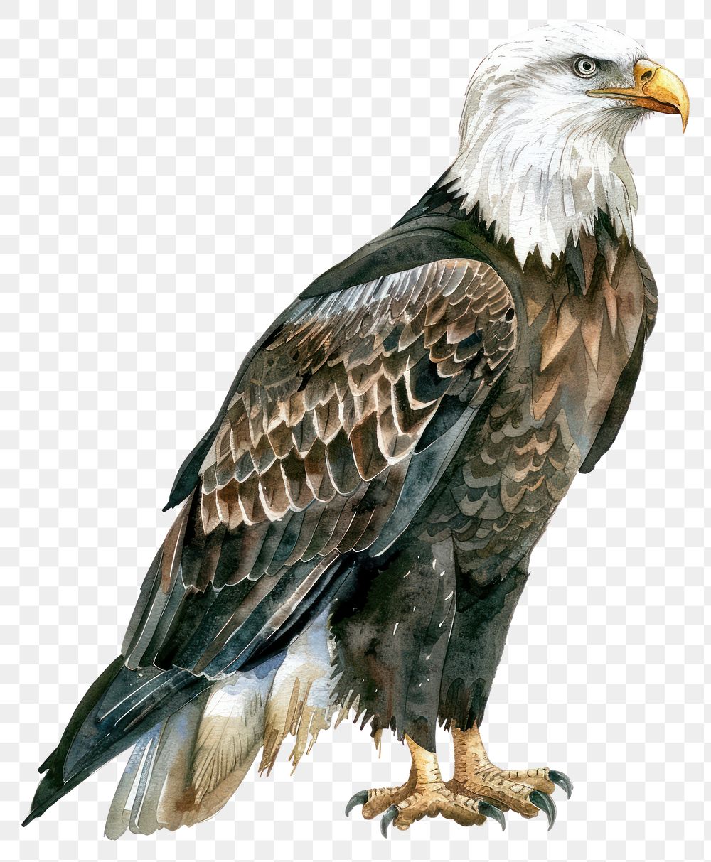 PNG An Eagle eagle illustration realistic.