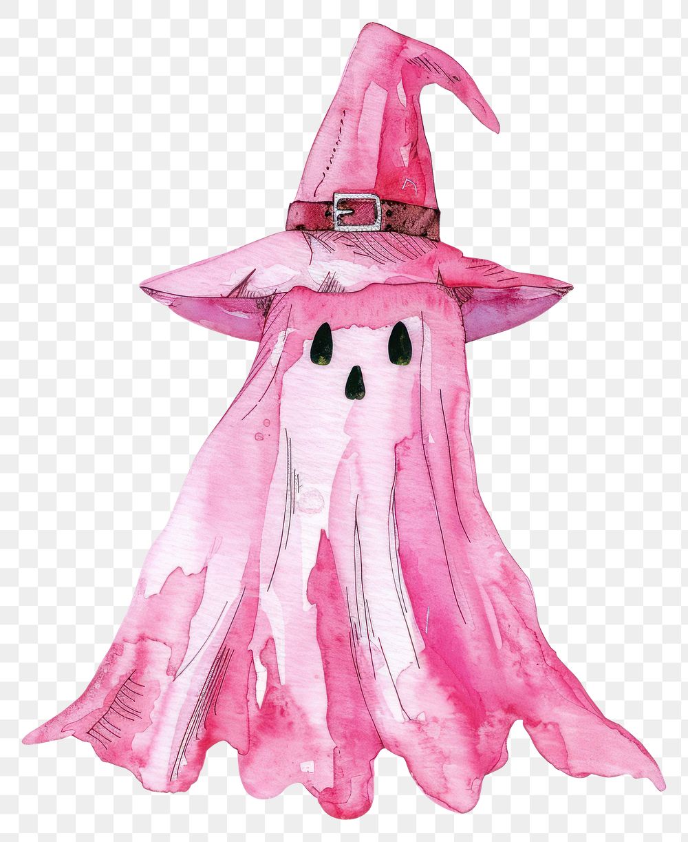 PNG Illustration watercolor halloween costume.