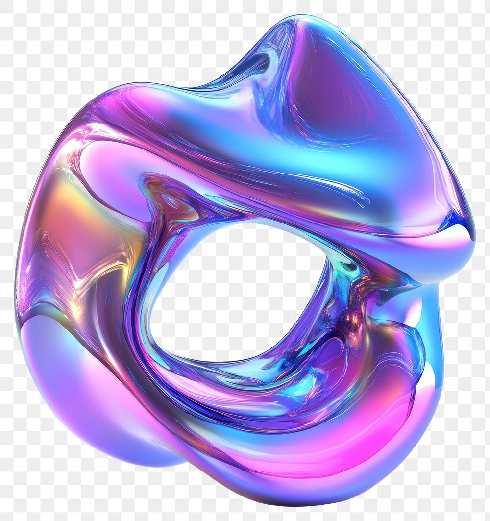 PNG Solid-fluid abstract shape art illustration accessories.