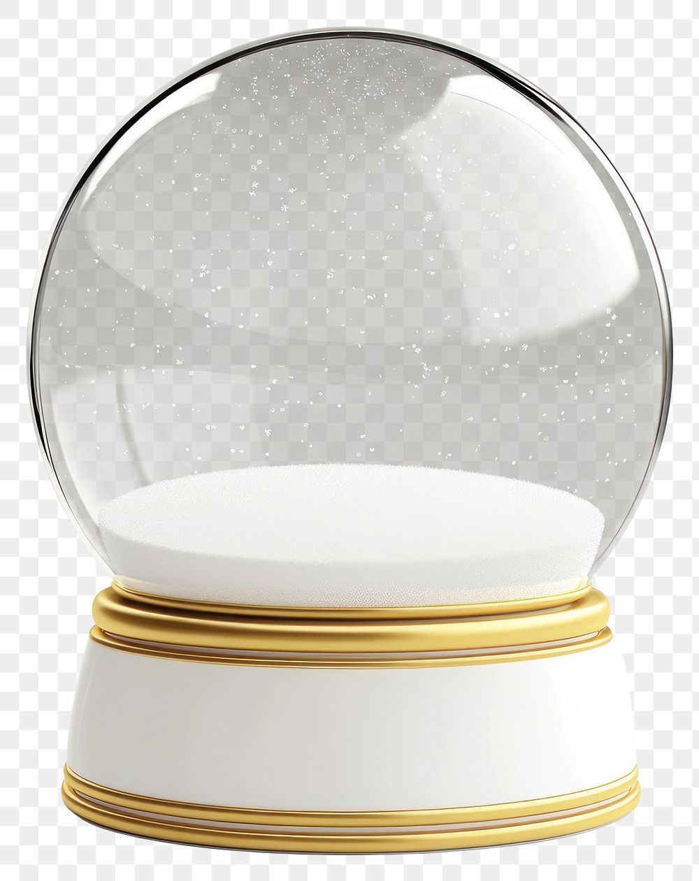 PNG Snow Globe illustration crystal sphere.