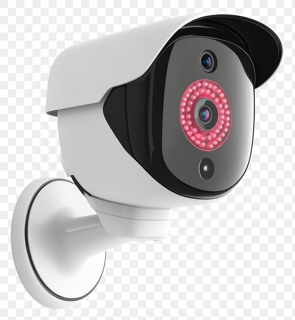 PNG Real modern security camera device surveillance technology.