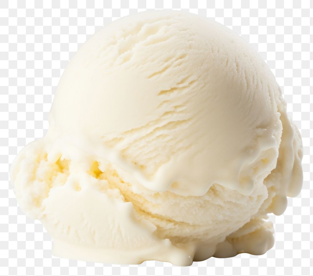 PNG Vanilla ice cream dessert food  