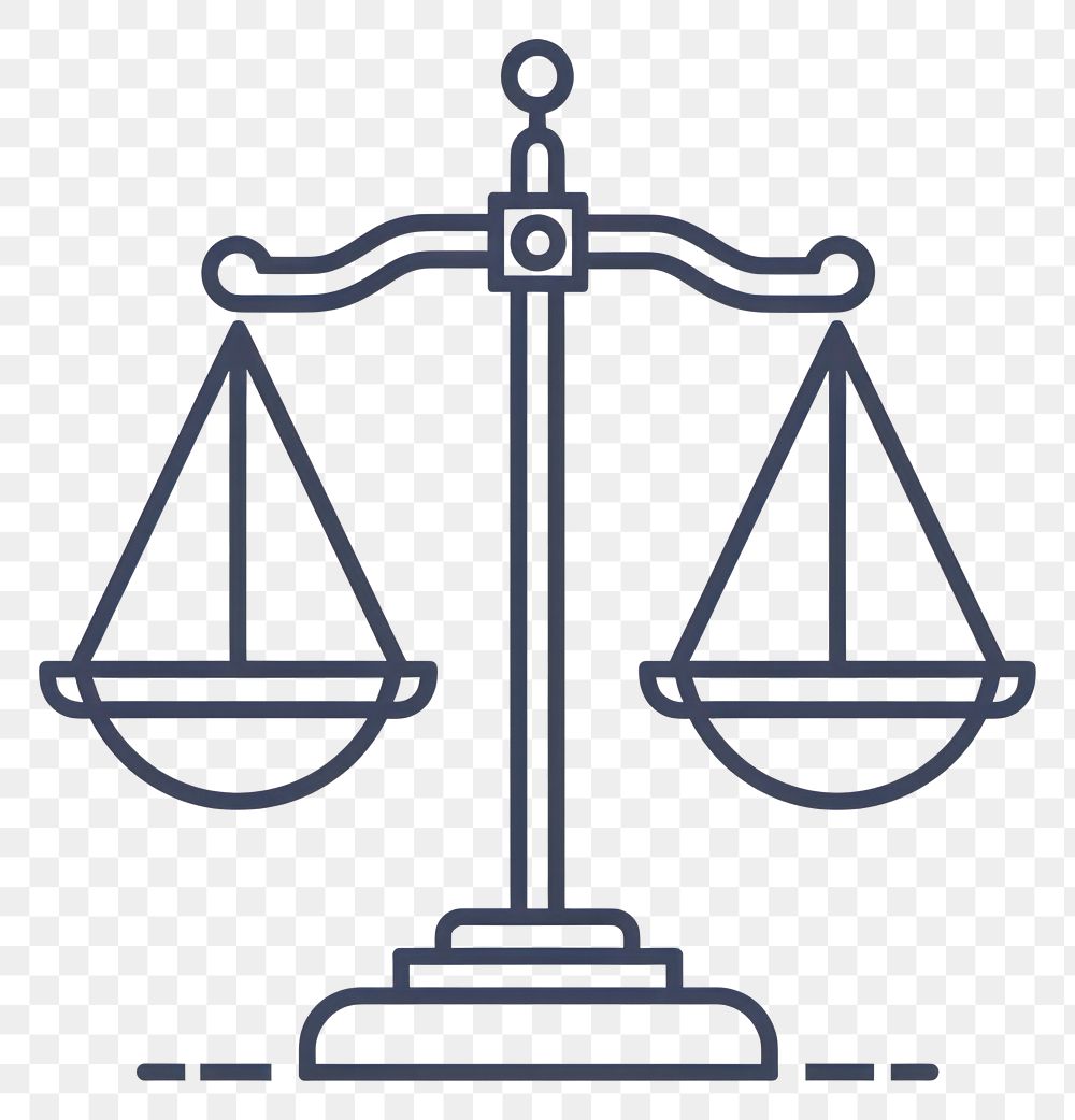 PNG Justice balance illustration justice symbol.