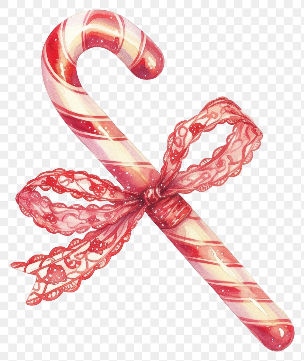 PNG Candy cane illustration christmas sweets.