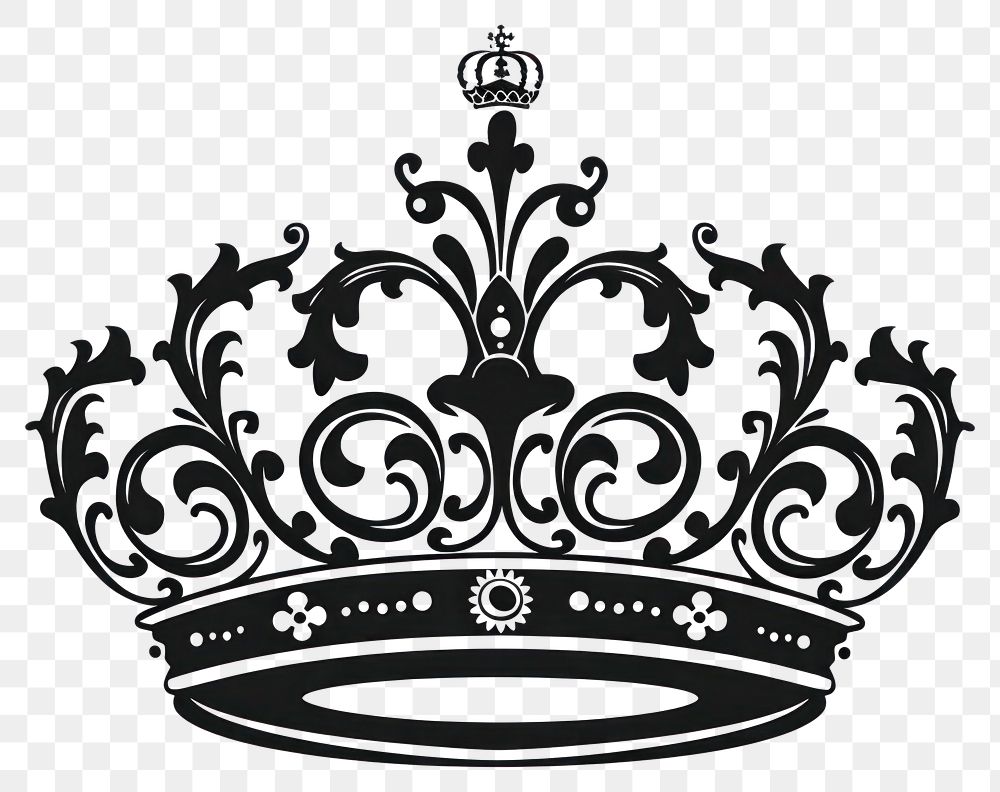 PNG Crown illustration vector design.