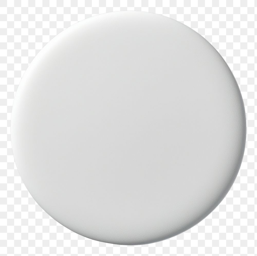 PNG Button pin mockup white round minimalist.