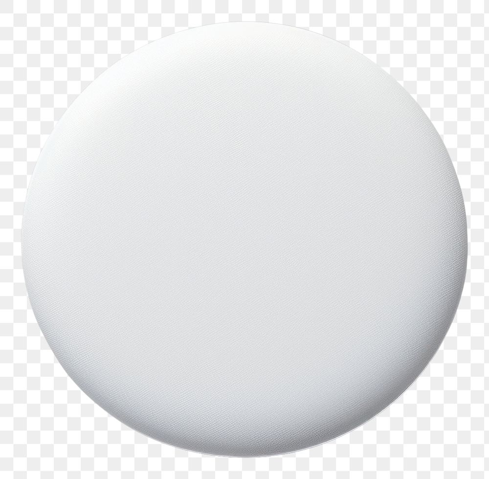 PNG Button pin mockup white round minimalist.