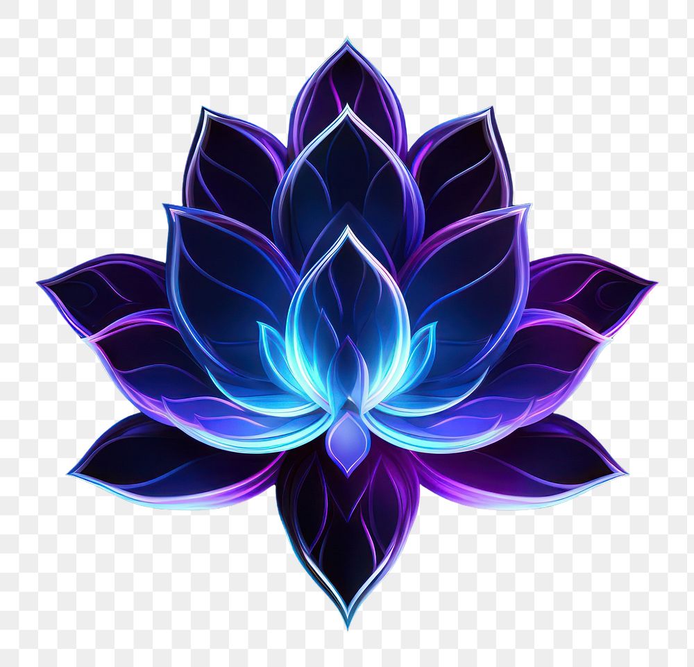 PNG Lotus light pattern flower. 