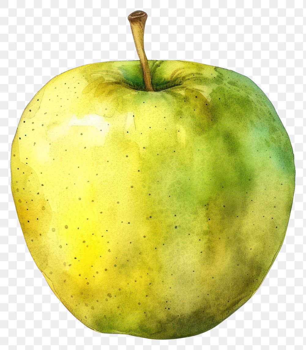 PNG Green yellow apple illustration | Free PNG - rawpixel
