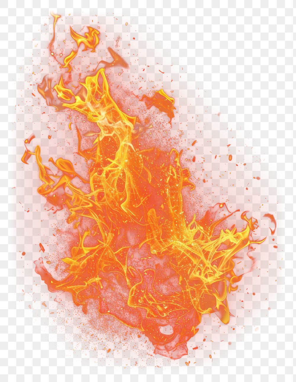 PNG Fire flame effect flames background intense.