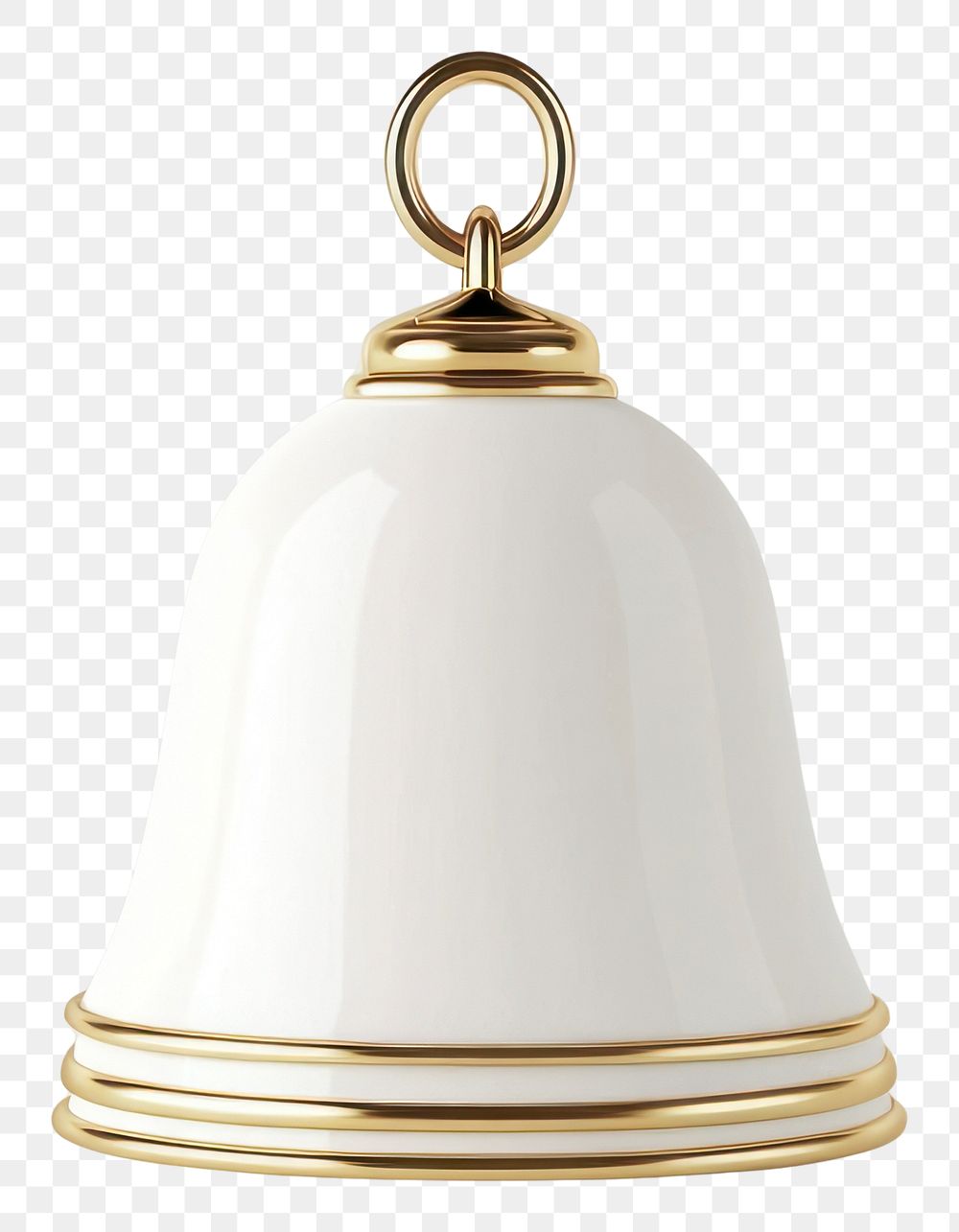 PNG White Gold Bell bell illustration accents.