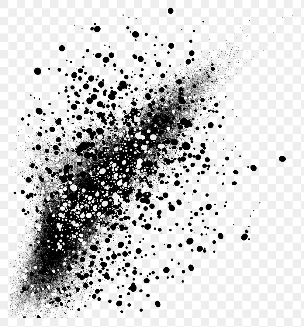 PNG Black Sparkle vector white expression abstract.