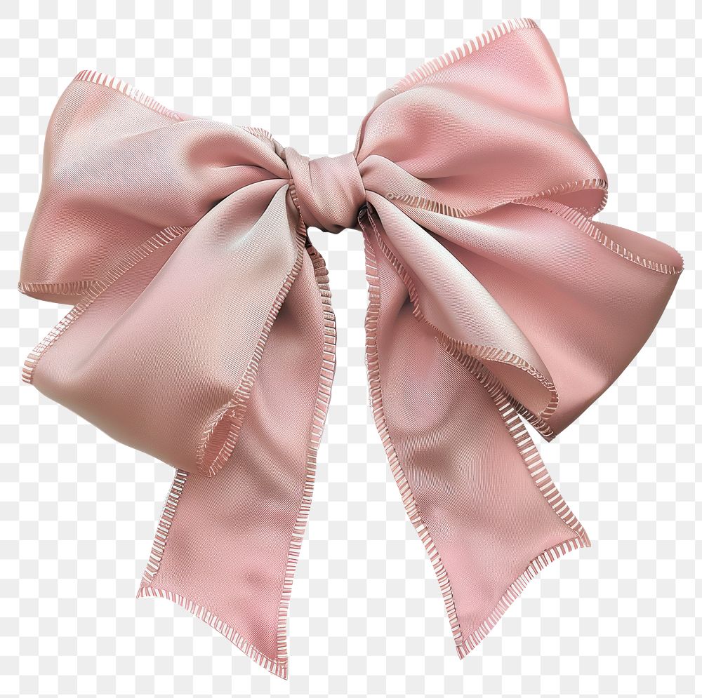 PNG Pink ribbon bow accessories accessory decorative.