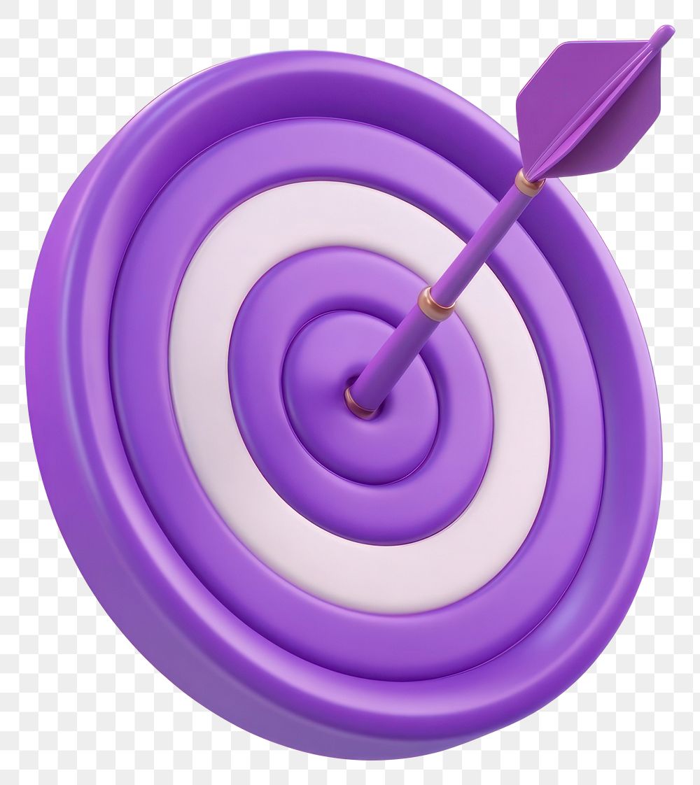 PNG Illustration target purple darts.