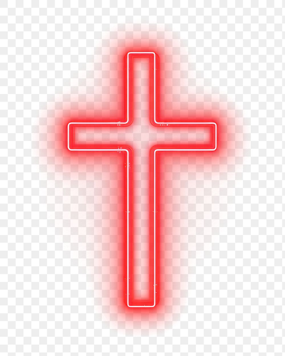 PNG Cross light background glowing.