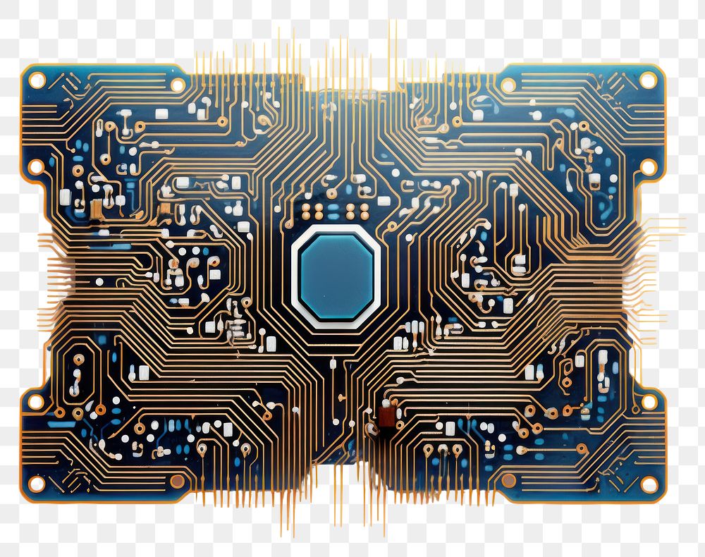 PNG digital circuit board design