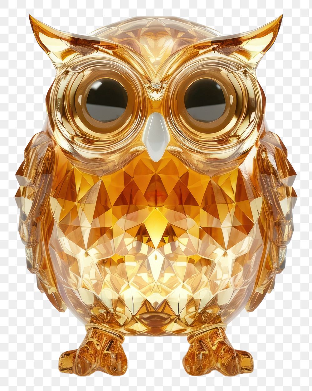 PNG Chandelier lamp owl art.