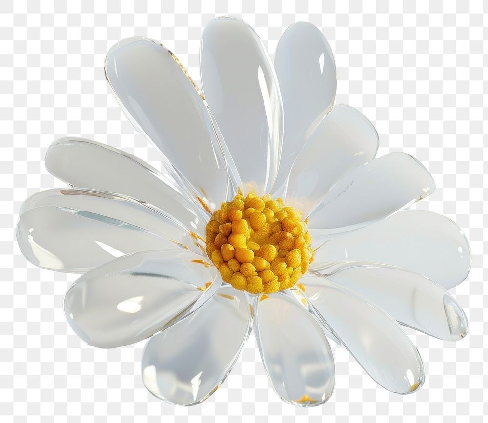 PNG Flower petal daisy plant.