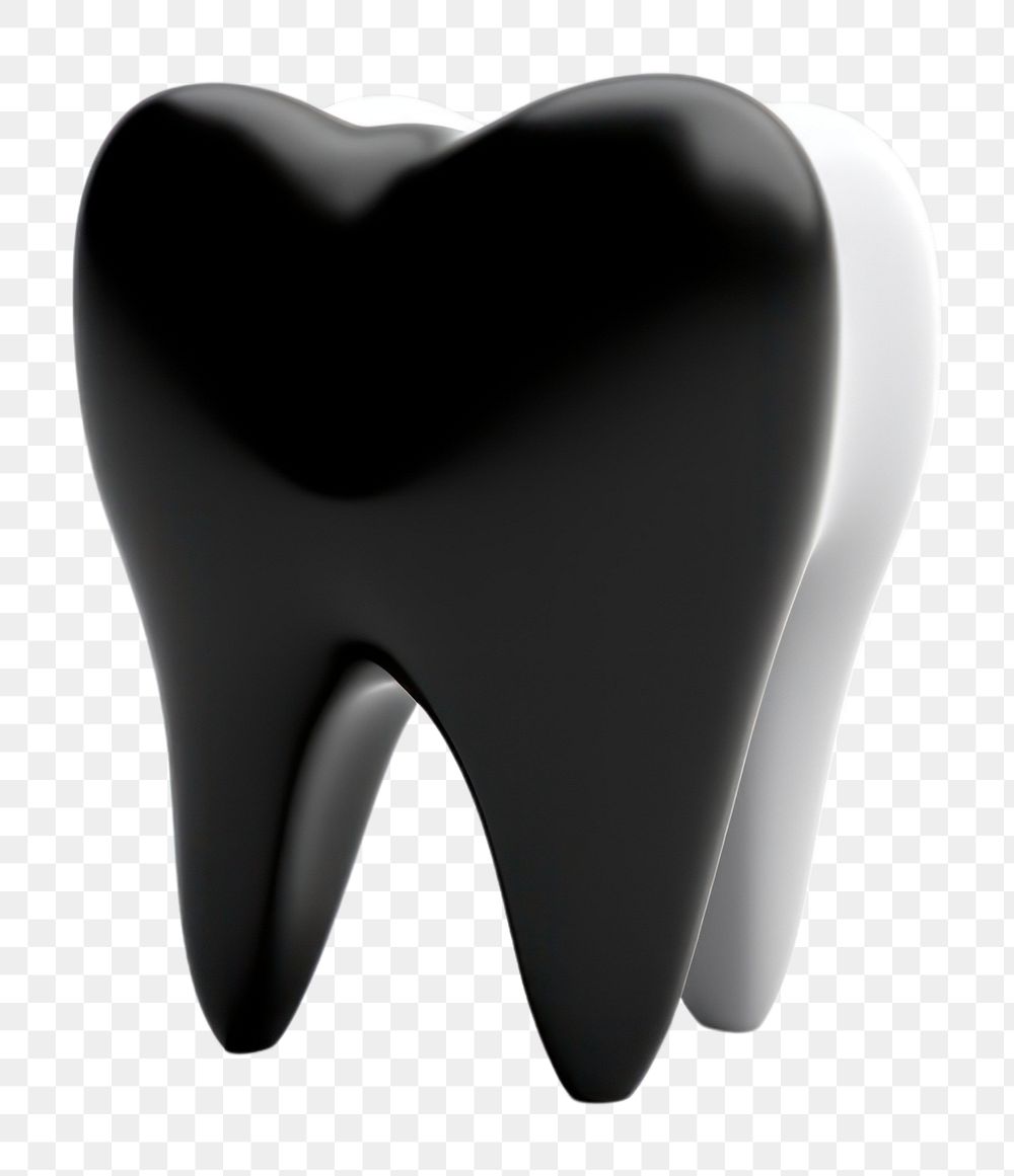 PNG  Tooth black white background toothbrush.