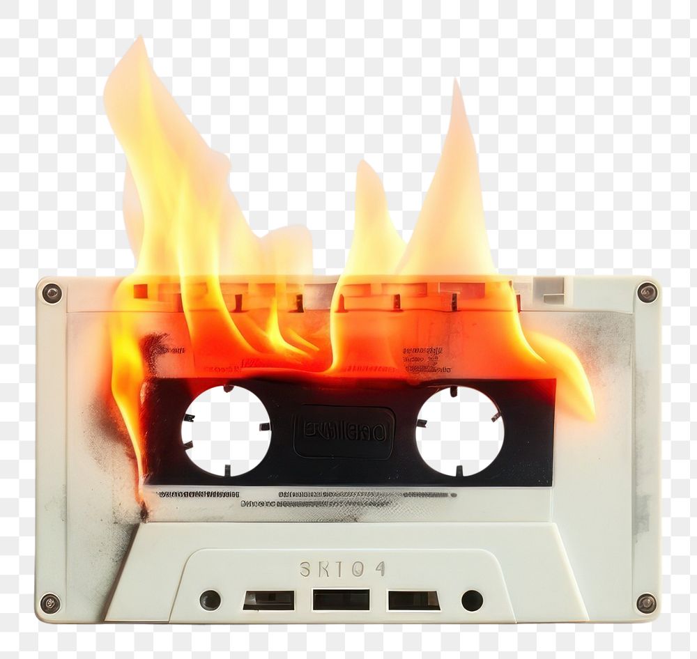 PNG Technology fireplace cassette burning.