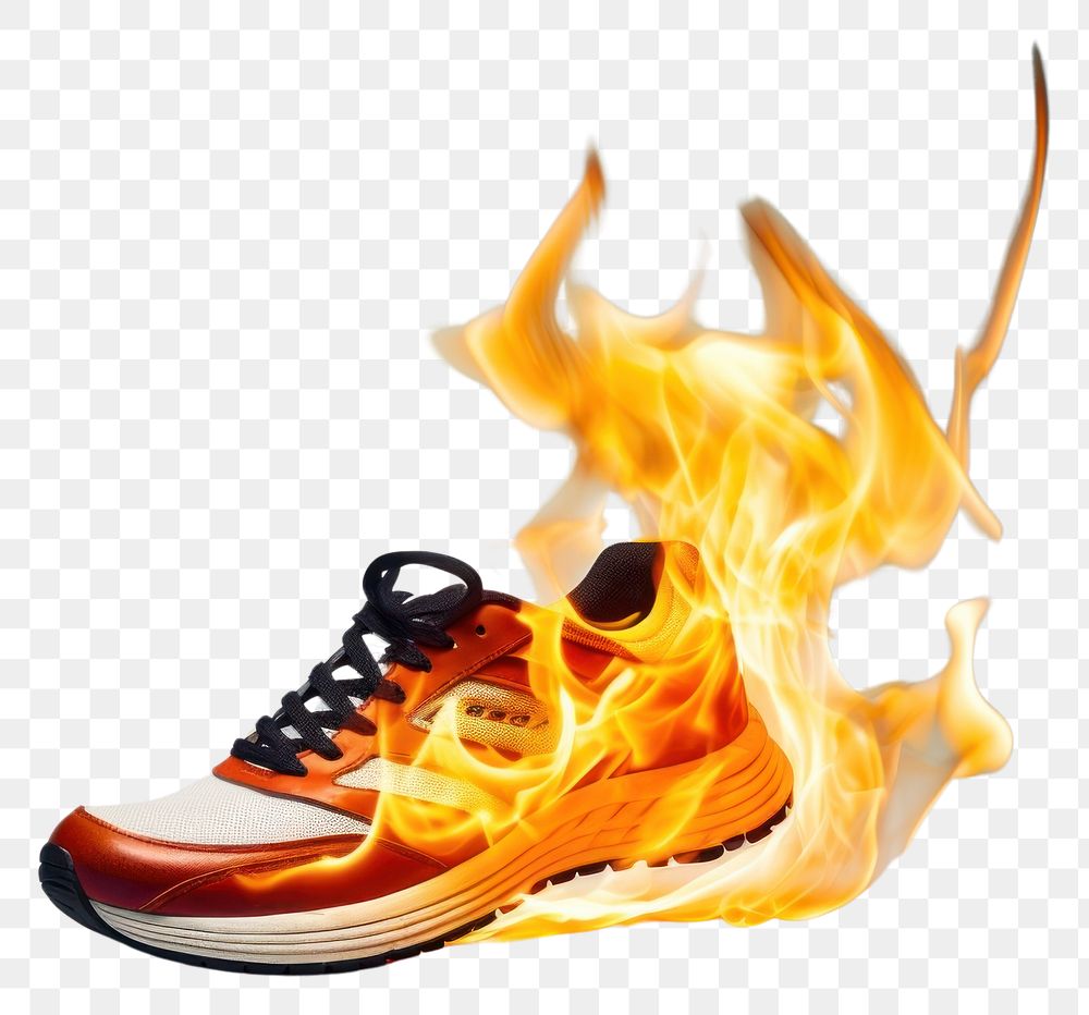 PNG Footwear shoe fire clothing.