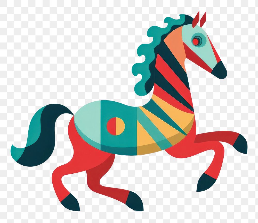 PNG Circus horse animal mammal white background. AI generated Image by rawpixel.