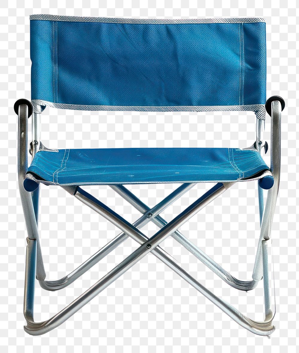 PNG Folding steelchair furniture white background relaxation.