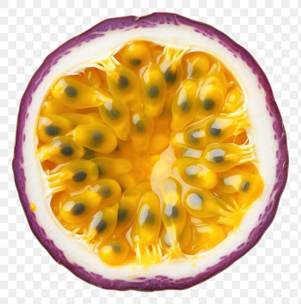 PNG Passion fruit plant food white background. AI generated Image by rawpixel.