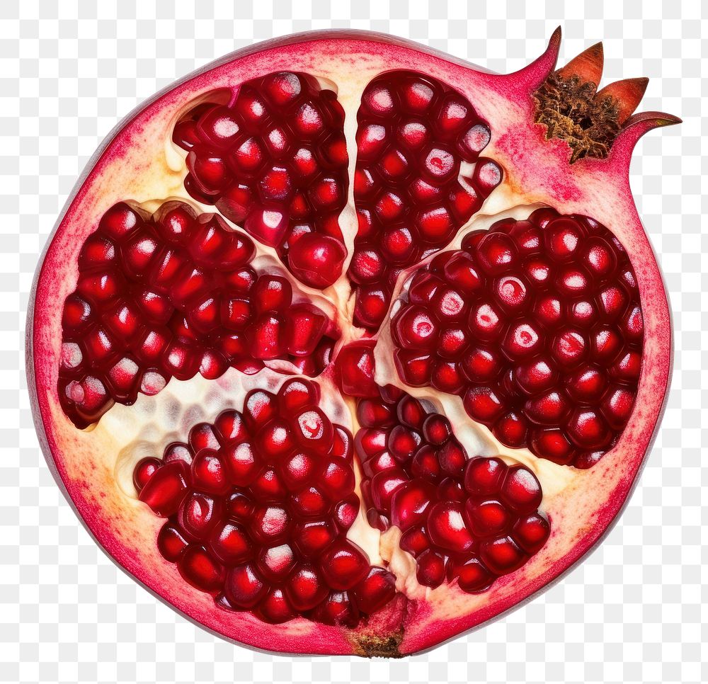 PNG Pomegranate pomegranate fruit plant. AI generated Image by rawpixel.