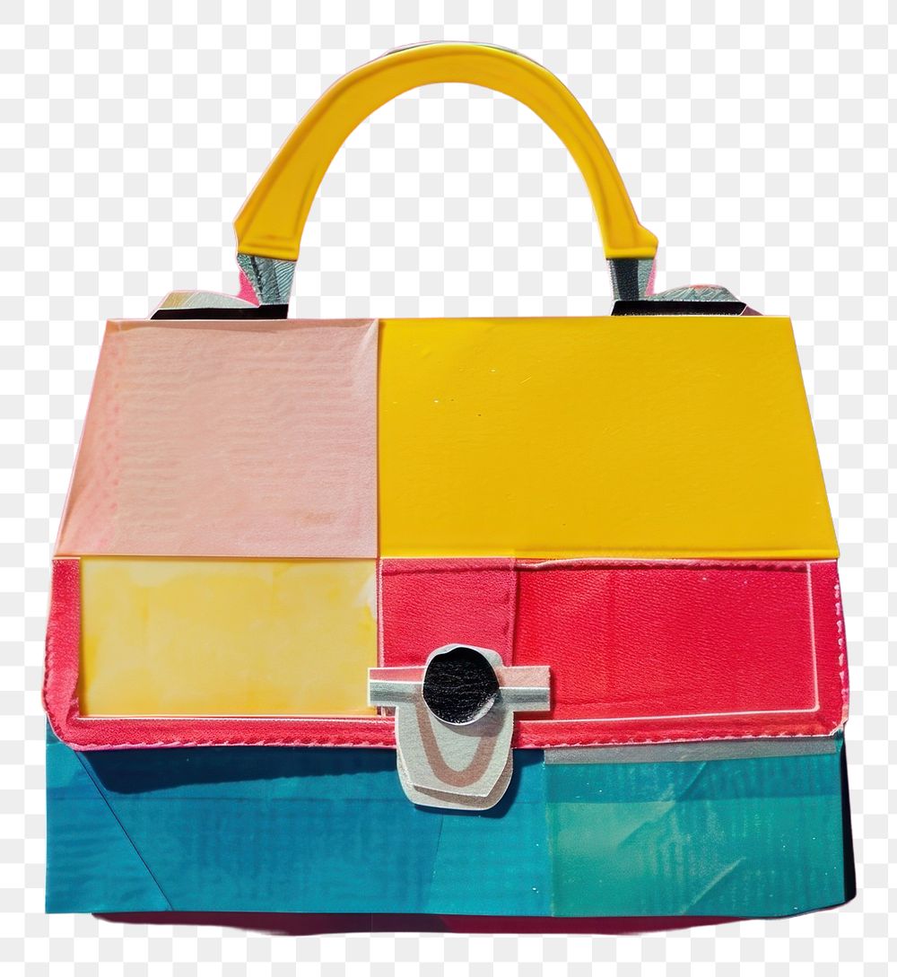 PNG  Collage Retro dreamy purse art handbag accessories.