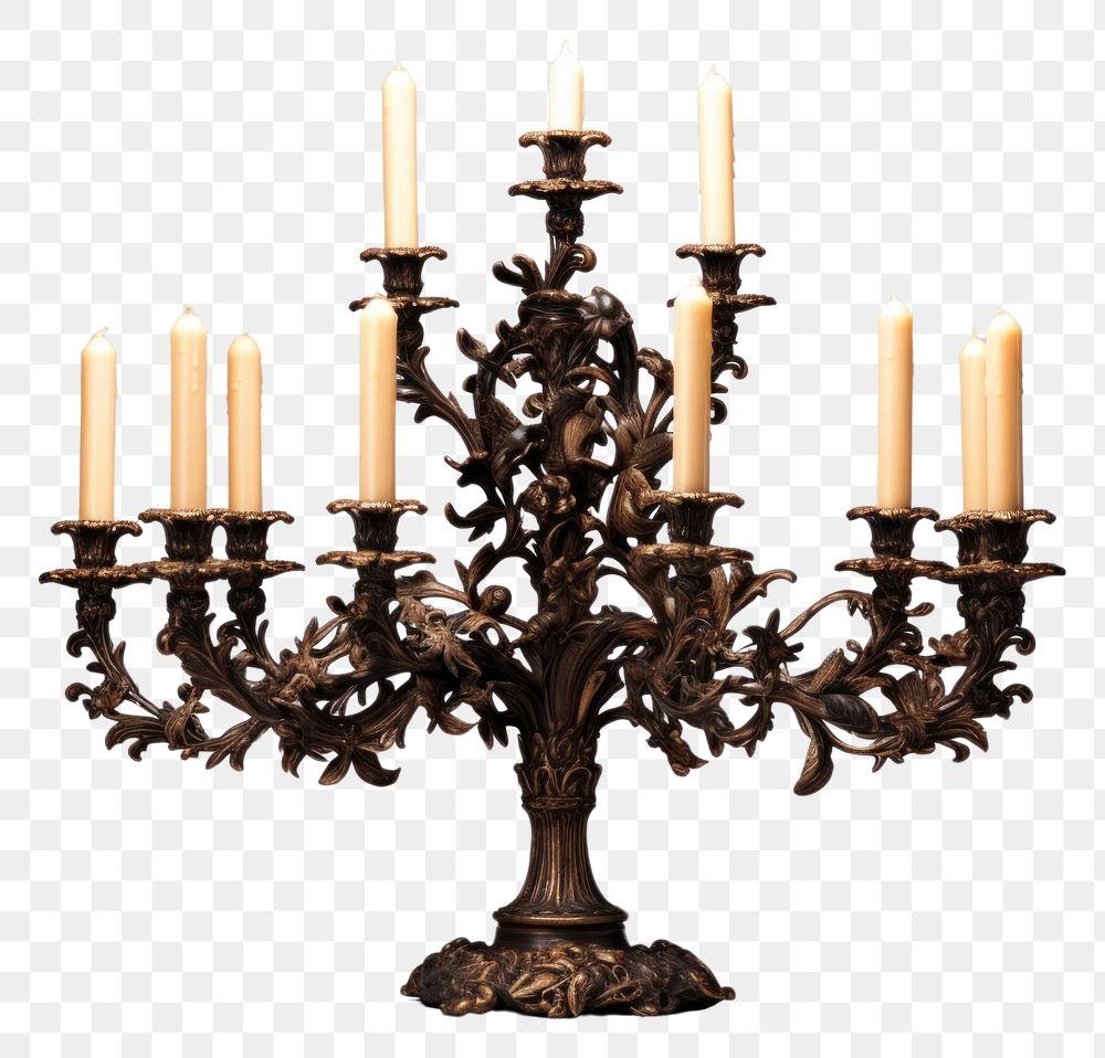 PNG Candelabra chandelier candle lamp. AI generated Image by rawpixel.