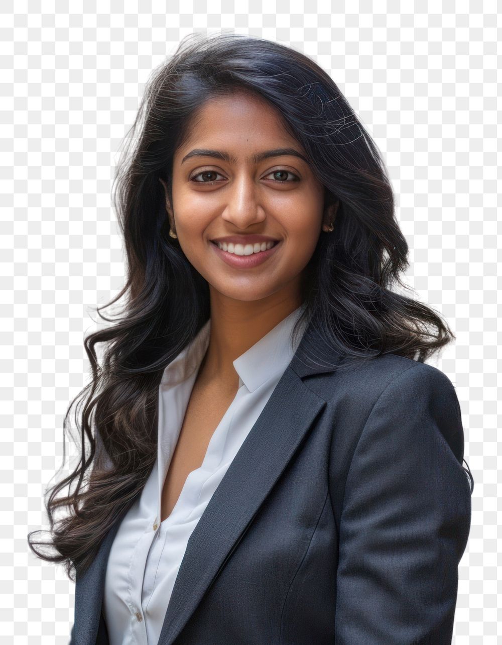 PNG Indian american businesswoman clothing smile adult.