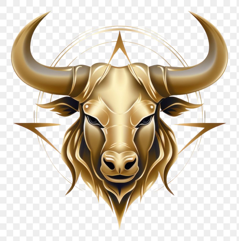 PNG Taurus sign livestock wildlife buffalo. 