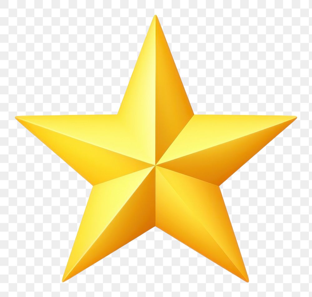 Png Yellow Star Symbol White 