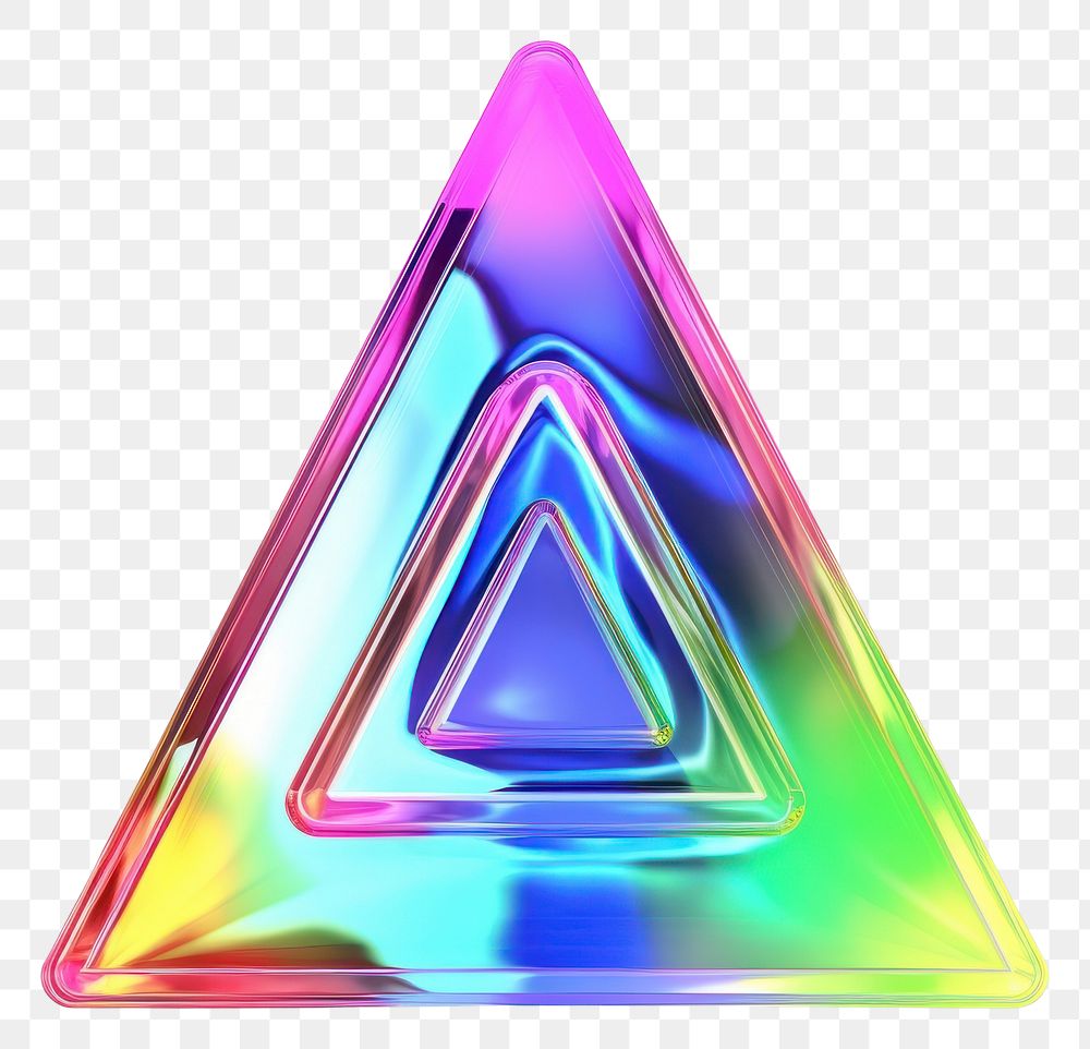 PNG  Warning icon iridescent white background creativity technology.