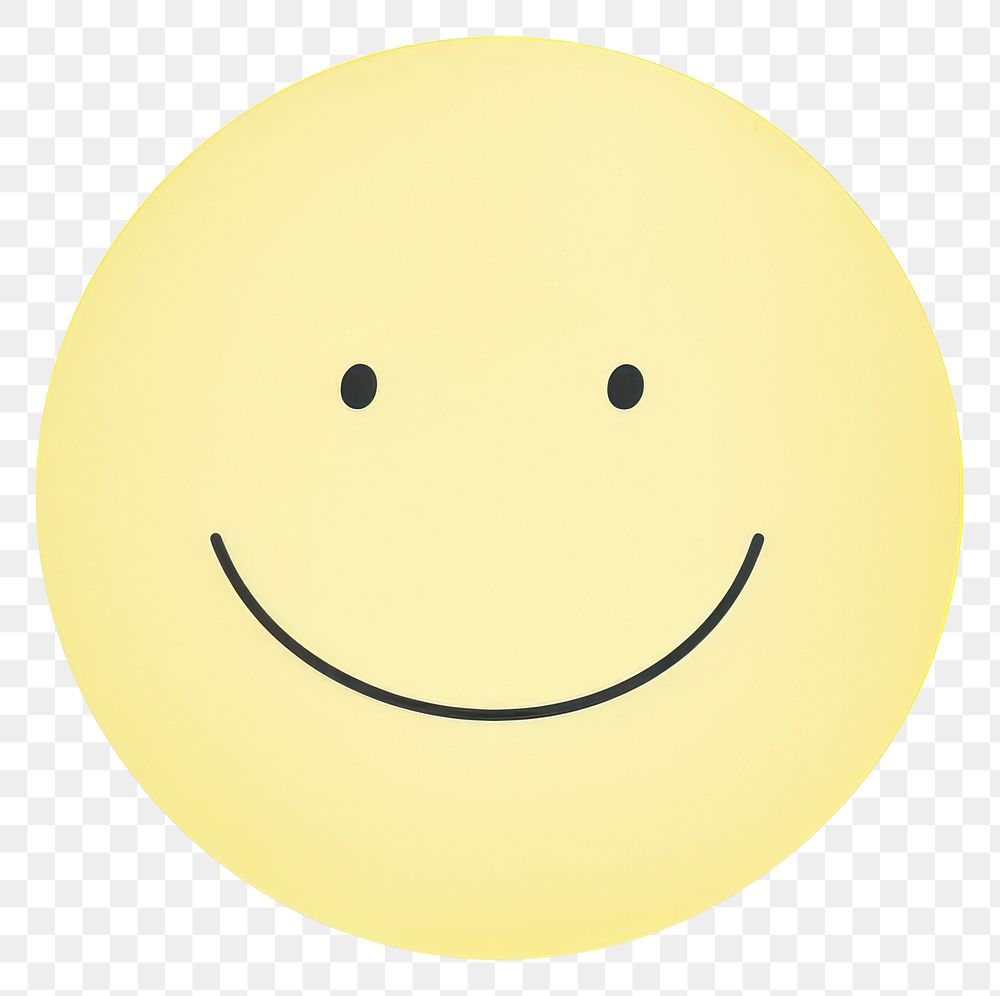PNG  Smile cartoon smiley shape. AI generated Image by rawpixel.