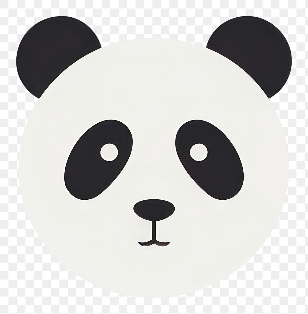 PNG  Panda cartoon animal nature. AI generated Image by rawpixel.