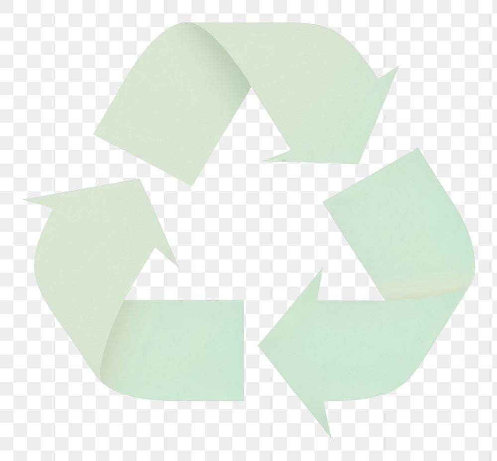 PNG  Recycle symbol shape white background. AI generated Image by rawpixel.