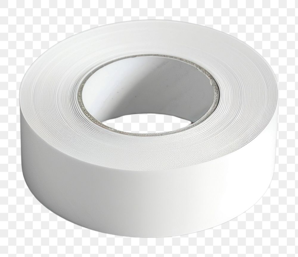 PNG  Tape mockup white gray gray background.