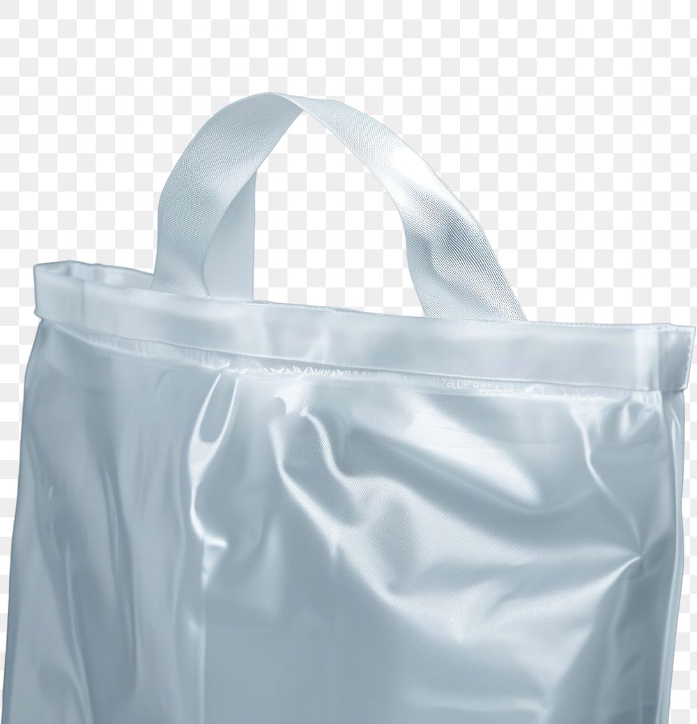PNG  Mailling bag mockup handbag plastic white.