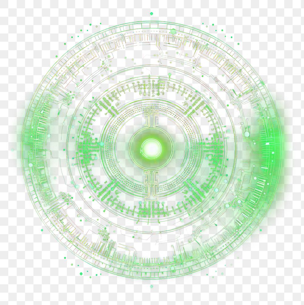 PNG  Digital coin backgrounds technology green.