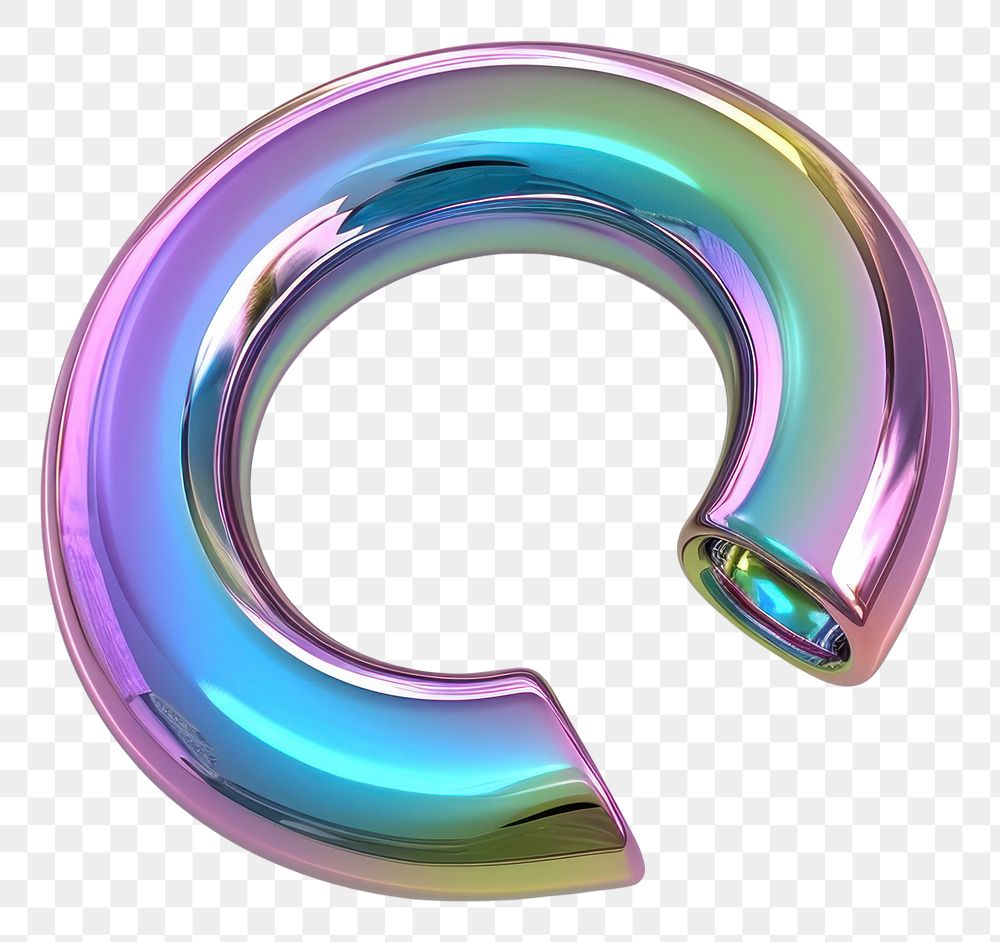 PNG  Magnet icon iridescent number metal white background.