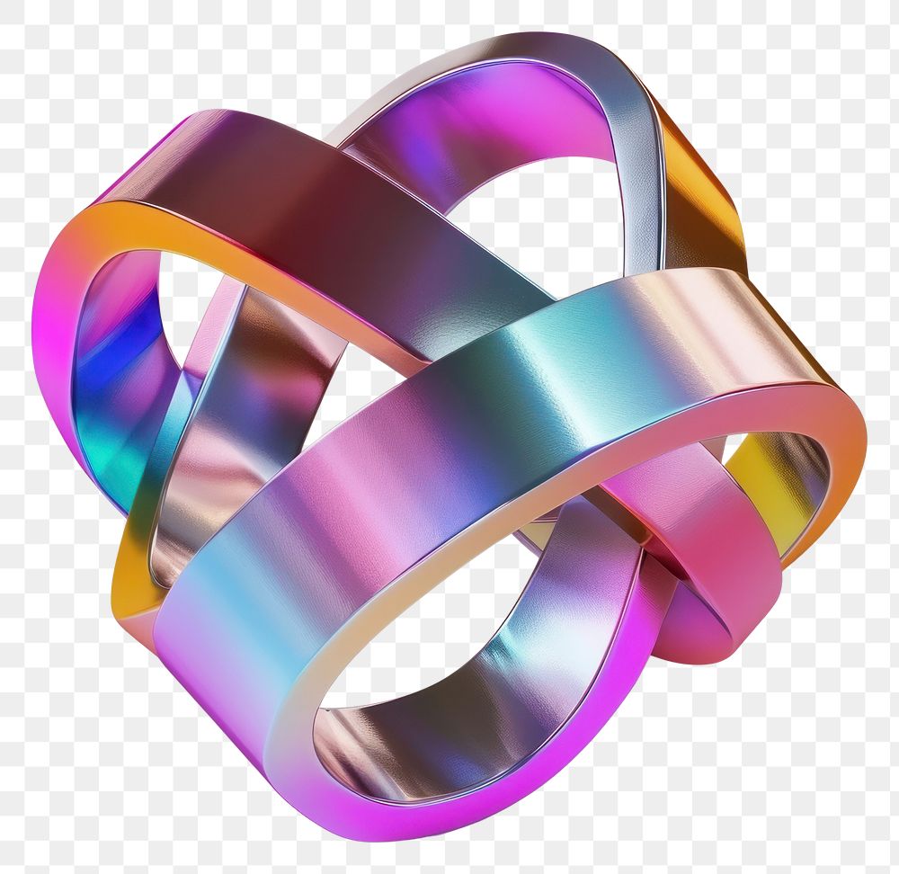 PNG  Research icon iridescent jewelry metal ring.